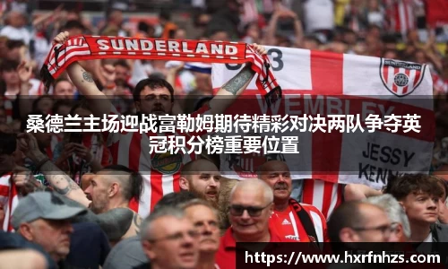 桑德兰主场迎战富勒姆期待精彩对决两队争夺英冠积分榜重要位置